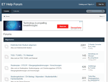 Tablet Screenshot of et-forum.org